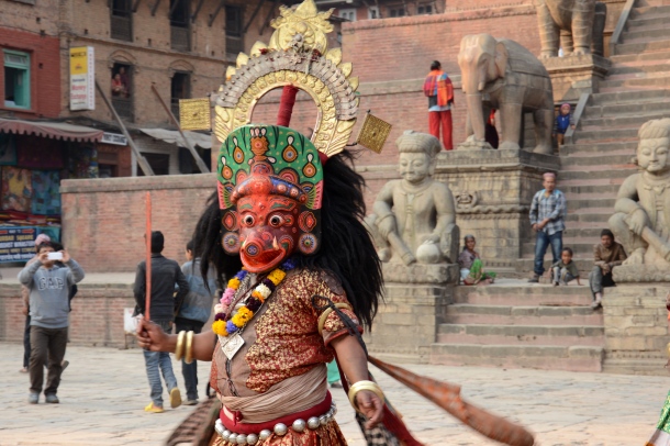 4 Bhaktapur festival mask