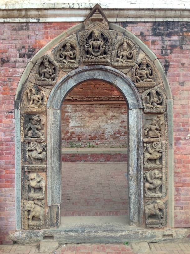 5 Patan door of goddesses